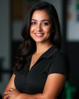Trainer Amina Khan, Lead Trainer at Al Saqr Fitness