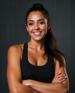 Trainer Layla Ibrahim, HIIT & Cardio Expert at Al Saqr Fitness