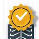 Icon representing proven member results and achievements